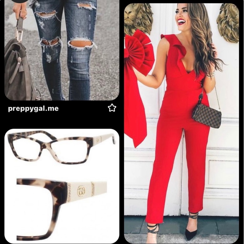 Lulus red jumpsuit